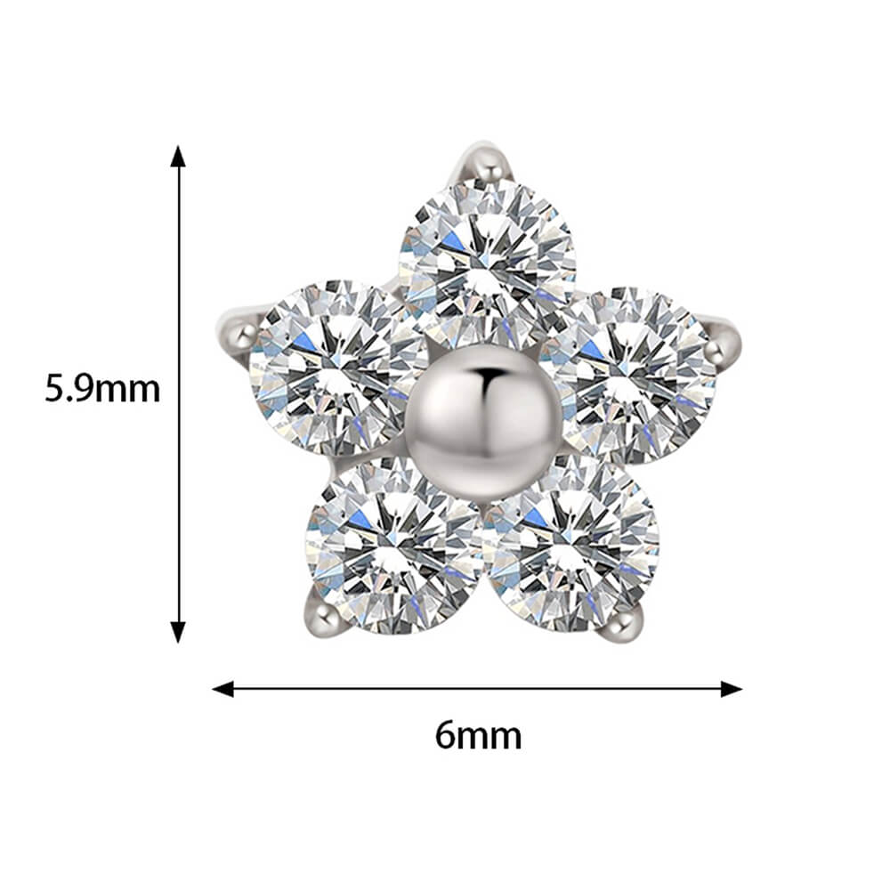 Boule titane pour tige 1.2mm vis interne - DBT001