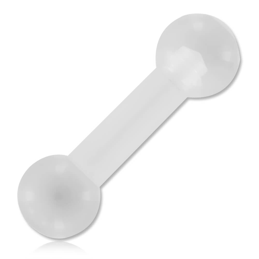 Barbell acrylique avec boules - Imagen 4 de 4